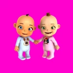 Logo of Talking Baby Twins Newborn Fun android Application 